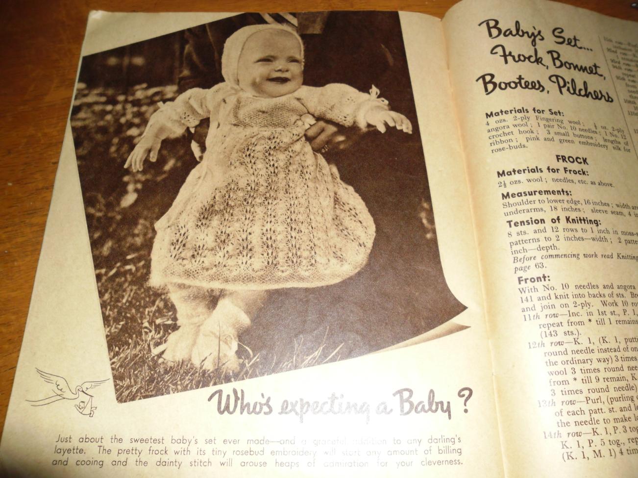 Blooming Lovely Vintage Knitting Book 1939