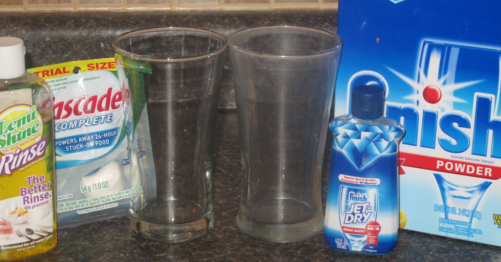 Suzie Homemaker Hard water stains on your dishes?