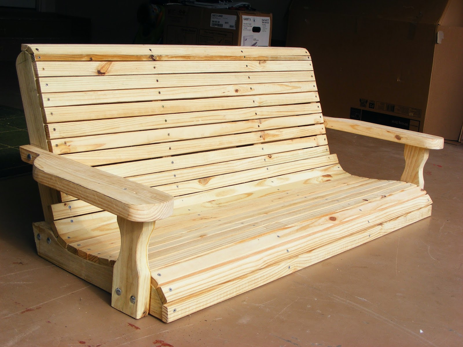 Buy Wooden Porch And Patio Swings For Sale Near Atlanta