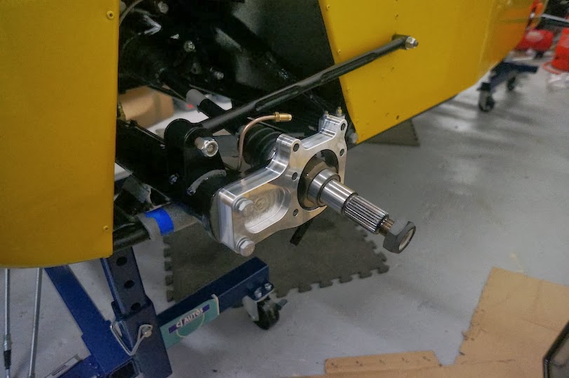 Caterham Capers Day 12 Fitting the De Dion Ears, Hubs & Rear