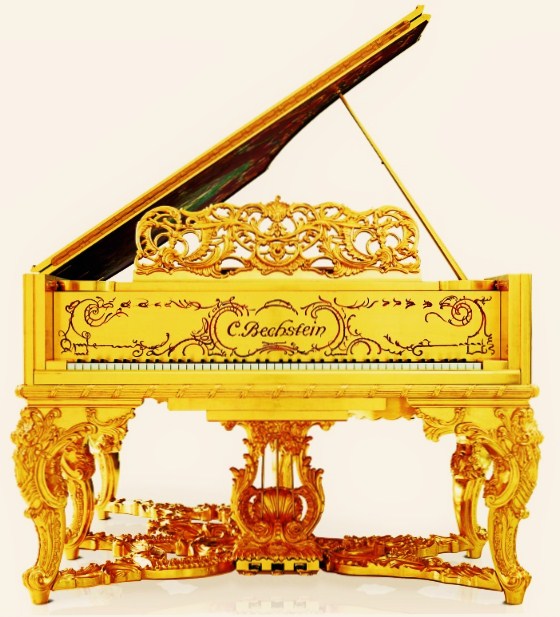 Klavier Inforum Der Goldene C Bechstein Luxusflugel