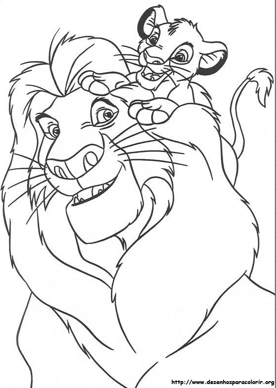 Line Art Là Gì : Cantinho pais e filhos o rei leÃo para colorir imprimir