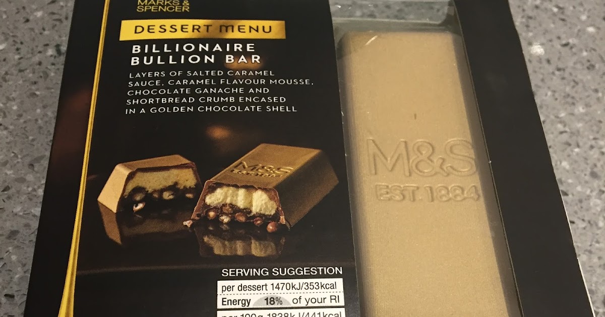 Archived Reviews From Amy Seeks New Treats Billionaire Bullion Bar (M&S)
