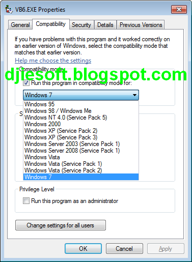 Install Visual Basic 6 On Windows Vista