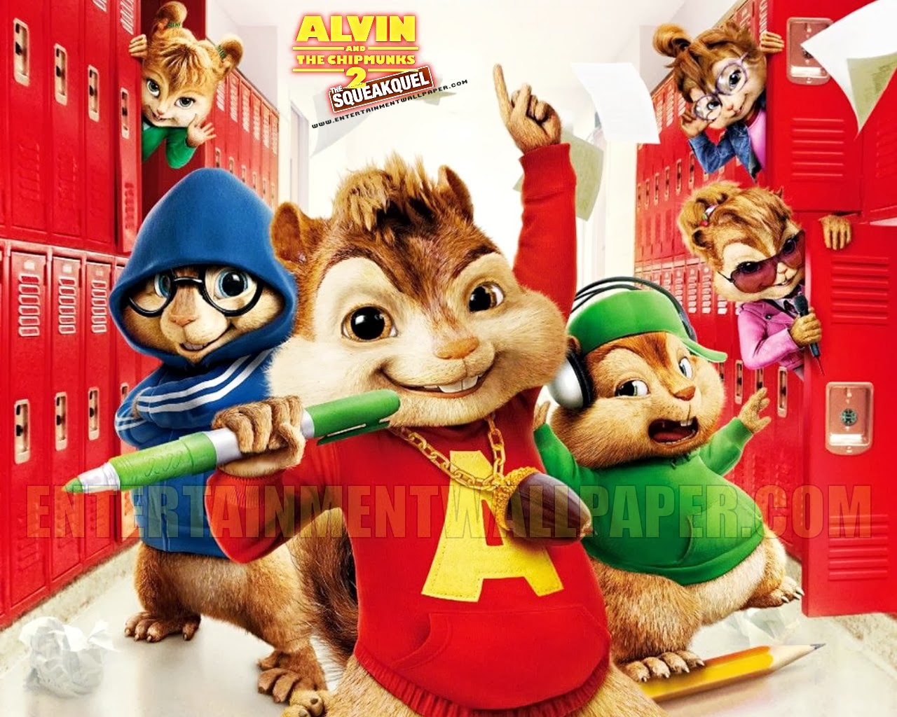 Best Cartoon 4 U Alvin And The Chipmunks Hd Wallpaper