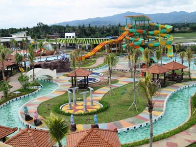 Yopie AFs Blogs: Cilegon Green Waterpark, Wisata Alam ...