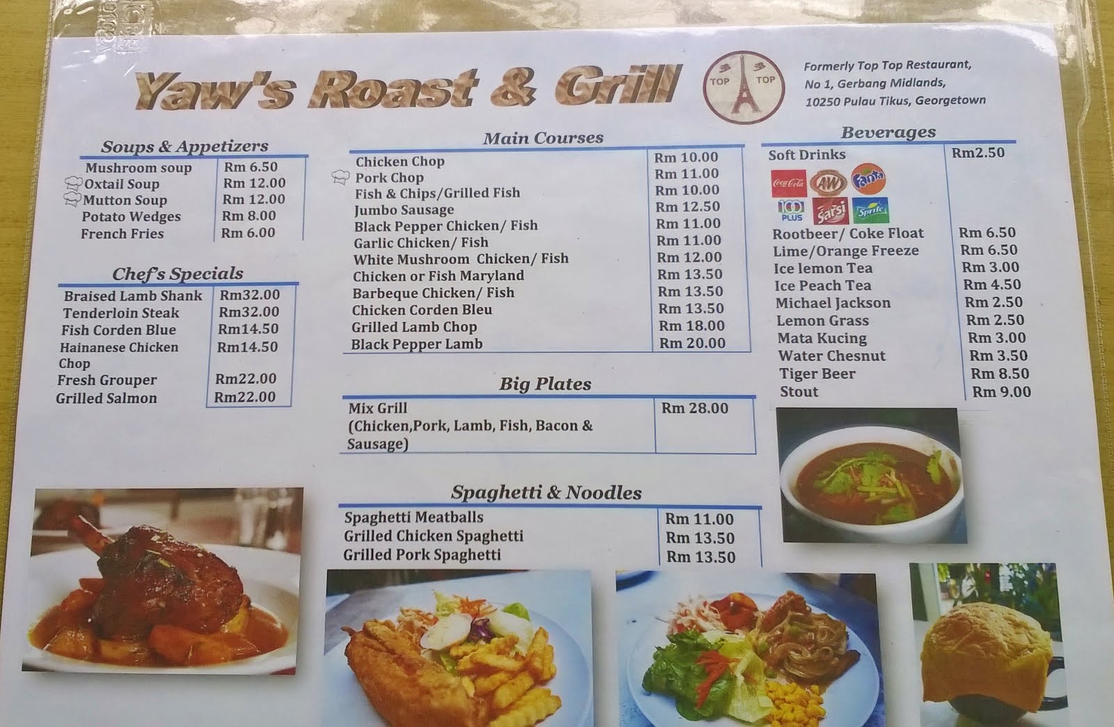 KCCHIAK Yaw's Roast & Grill at Gerbang Midlands