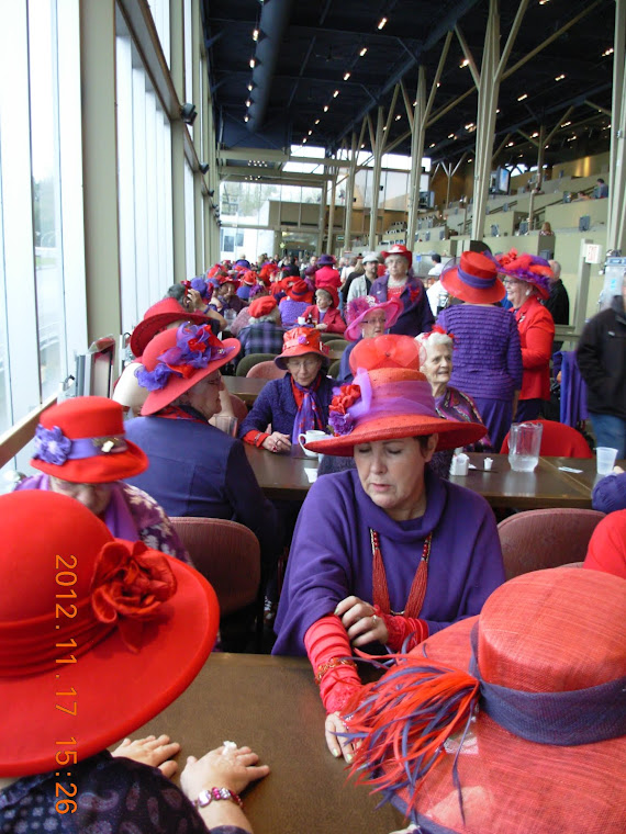 a sea of red hats