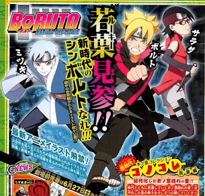Boruto - Naruto The Movie: Revelados diseños de los personajes