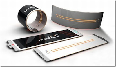 Smartphone concept Philips Fluid