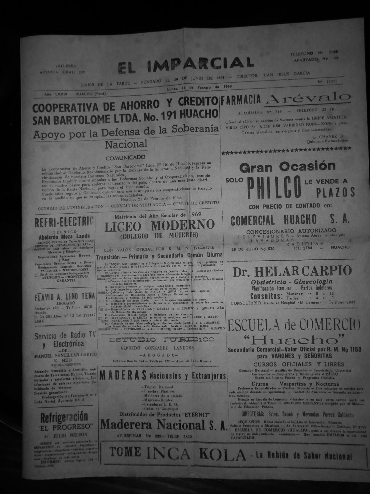 El Viejocaminante El Imparcial y El Amigo del Pueblo Diarios