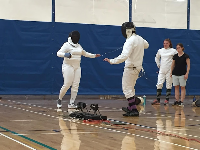 Yes, That's Me Fencing!  --How Did I Get Here? My Amazing Genealogy Journey