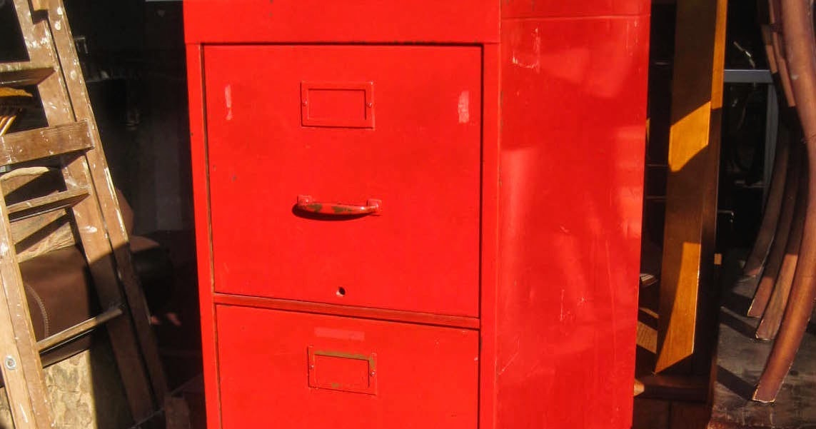 UHURU FURNITURE & COLLECTIBLES SOLD Red Metal File 20