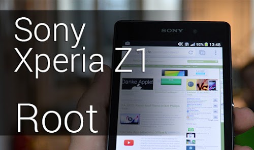 عمل روت لجهاز sony z1