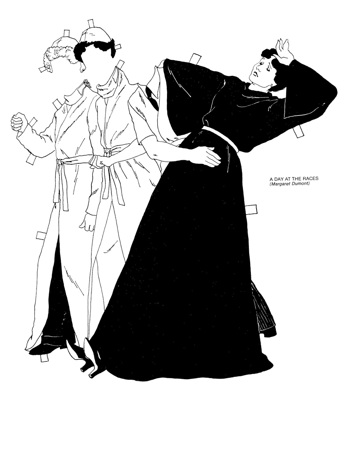 Mostly Paper Dolls Too! The Marx Brothers by TOM TIERNEY