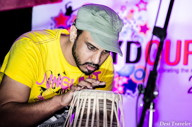 Mayur Narvekar musician with drum