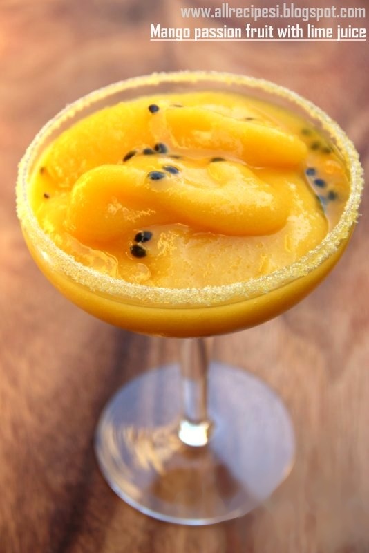 '' JULIAN'S Cuisine '' MANGO PASSION FRUIT Margarita