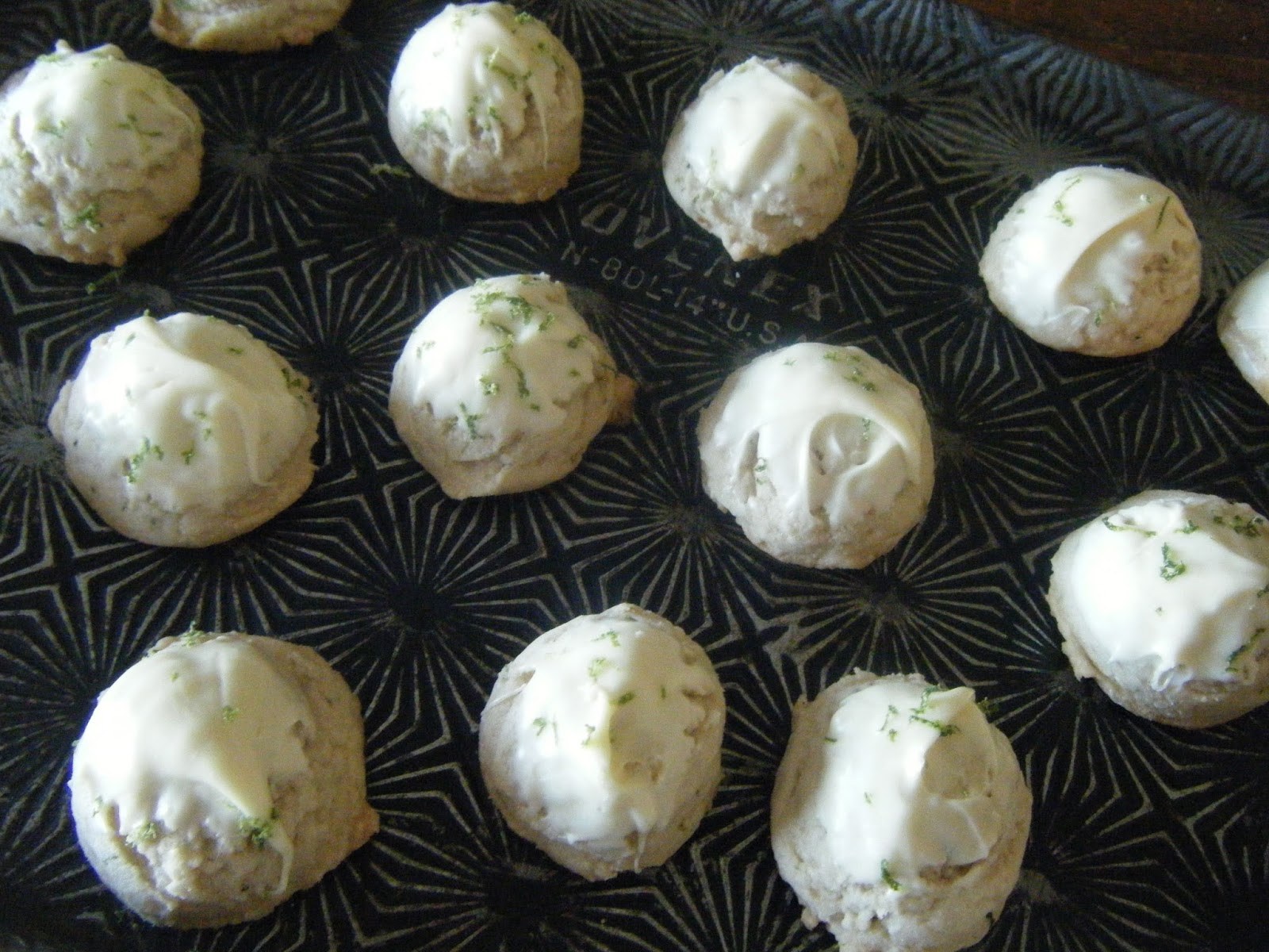 west side baker Baked Sunday Mornings Lime Tarragon Cookies with