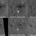 Il vento sposta il paracadute di Curiosity sulla superficie di Marte