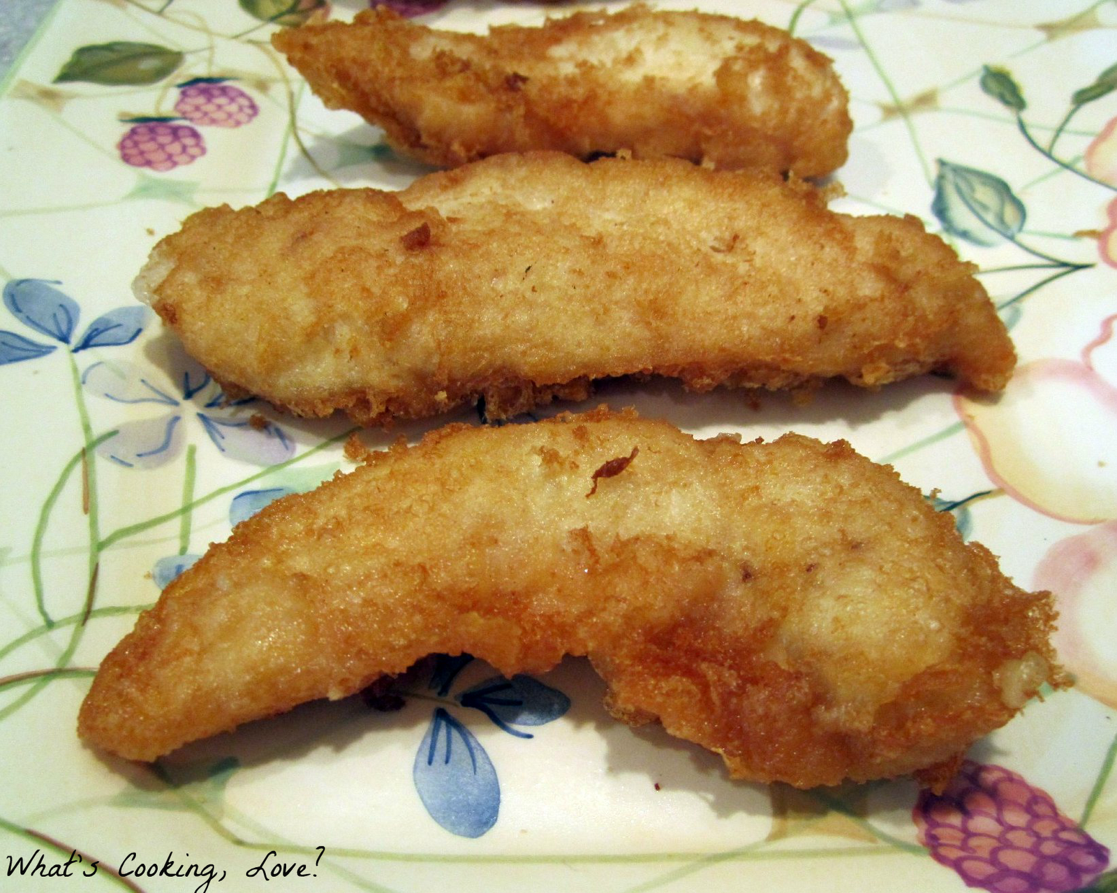 Tempura Chicken Fingers Whats Cooking Love?