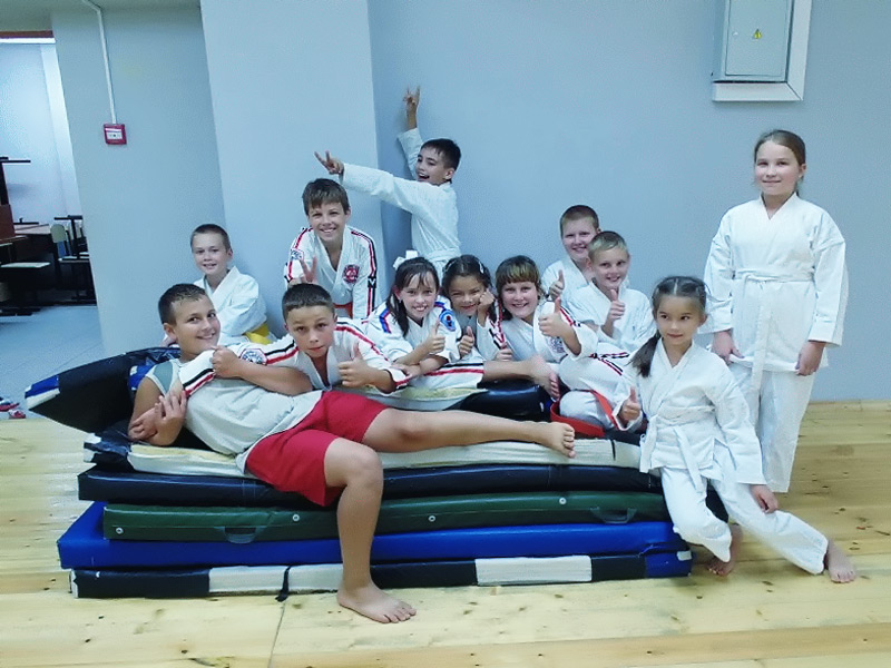 Юные каратисты