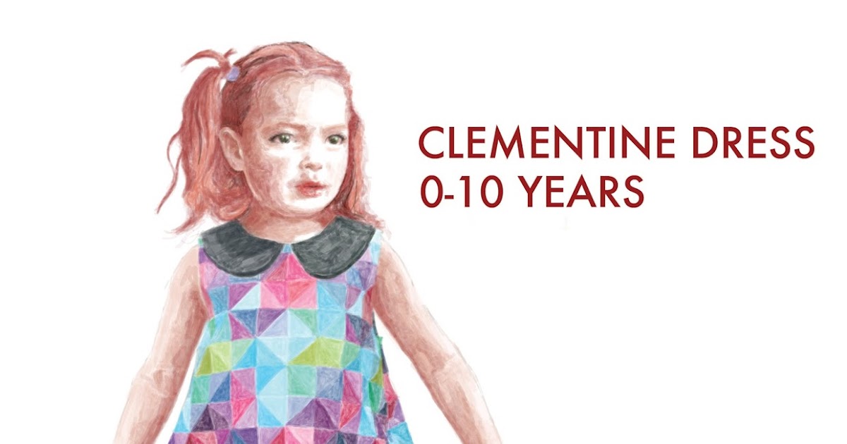 Amelie and Atticus The Clementine Dress PDF Pattern Release