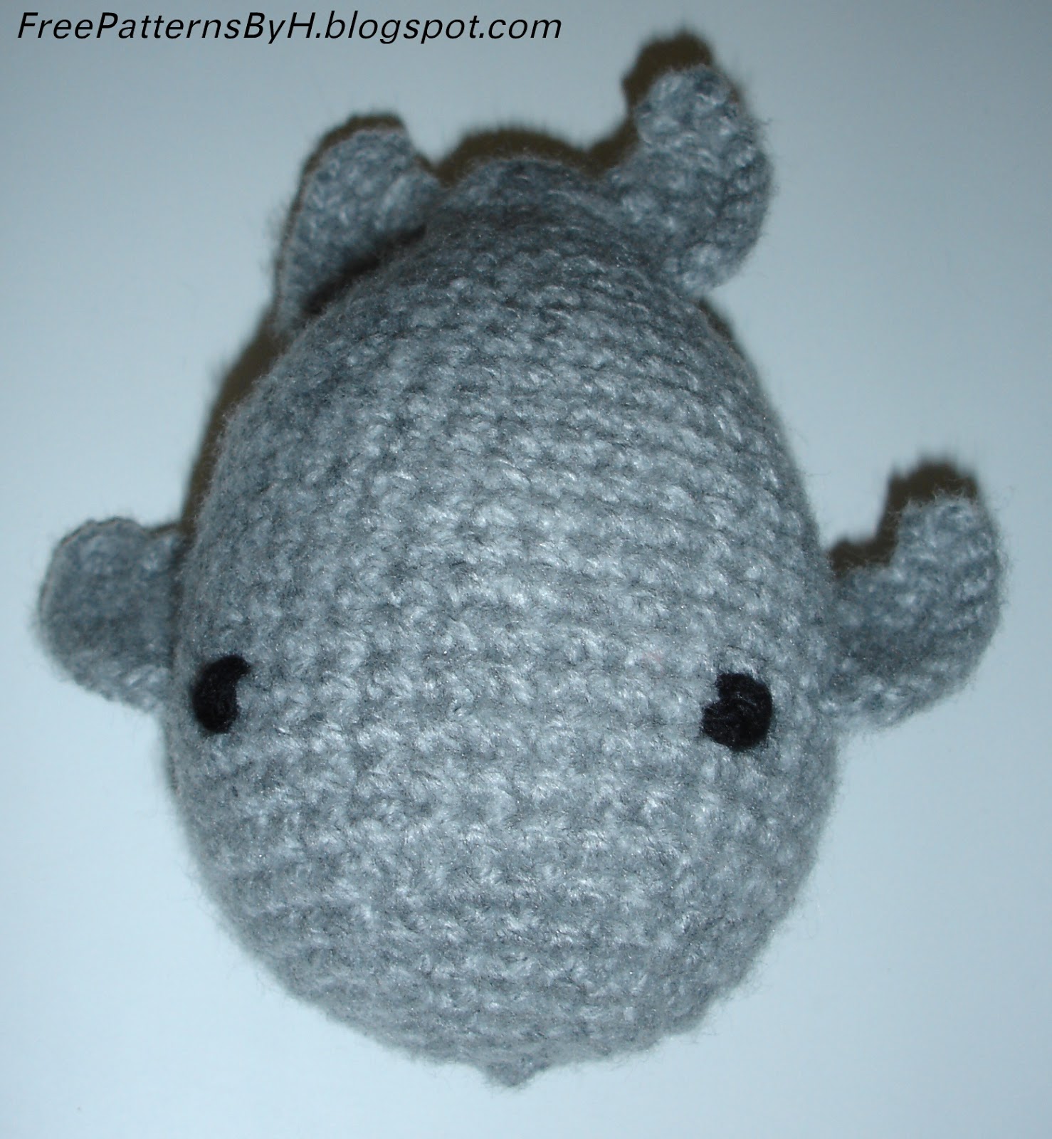 Free Patterns by H: Whale Amigurumi Pattern