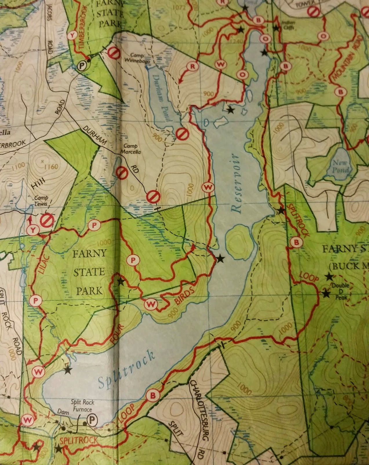 Hiking Tails Split Rock Reservoir, Rockaway Township, NJ