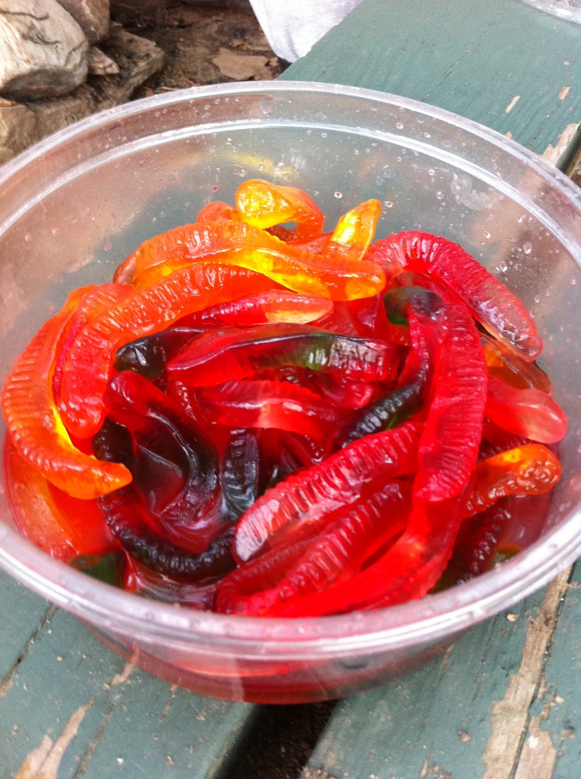 Playing With My Food! Drunken Vodka Gummy Worms