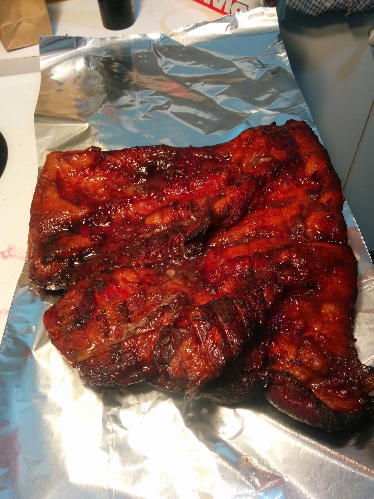 Smoke Salt and Fire Red Wine Bacon, a thinking man's recipe