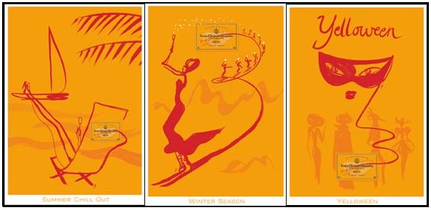 Veuve Clicquot illustrated by Florence Deygas