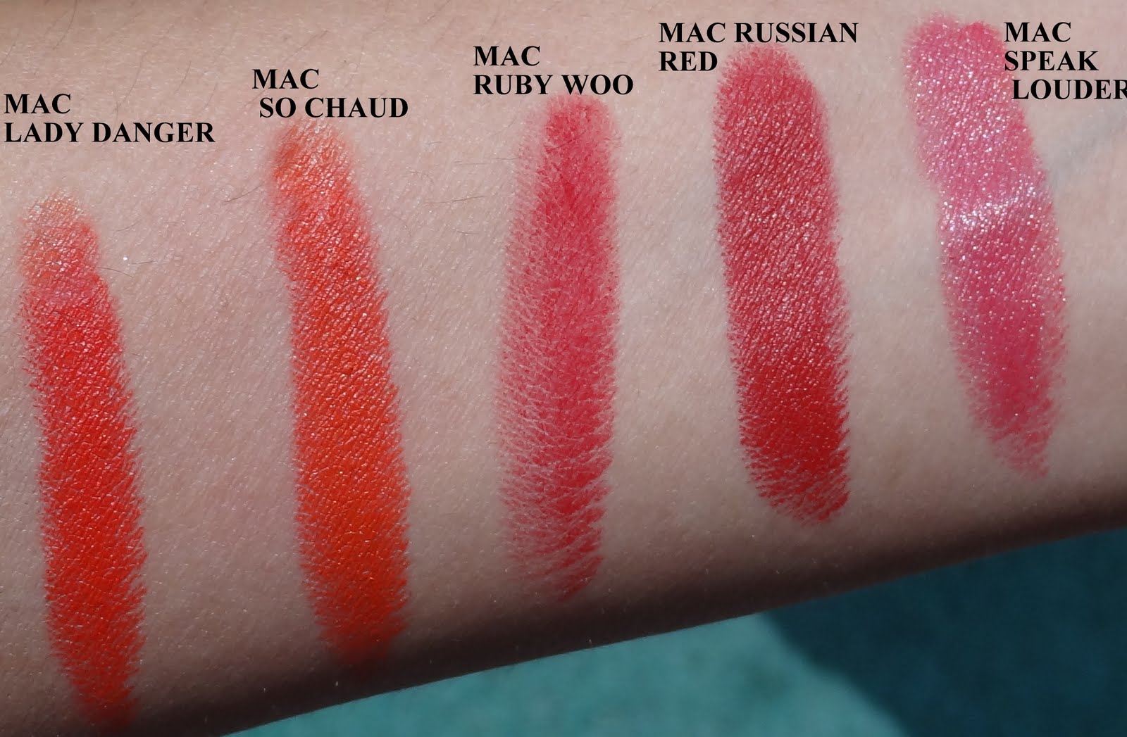 Mac Lipstick Swatches Part 1 Peachesandblush