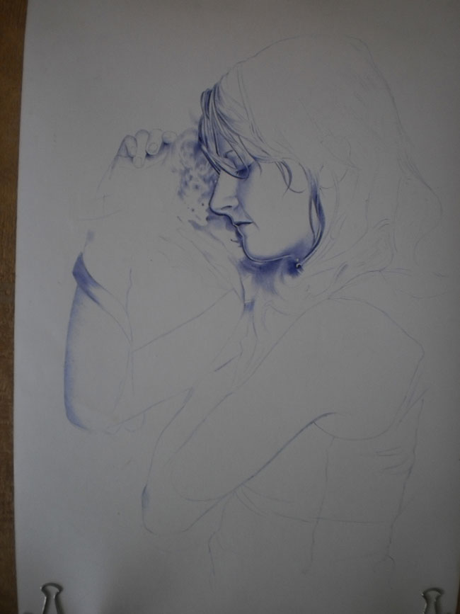 dibujo con boligrafo dibujo con boligrafo