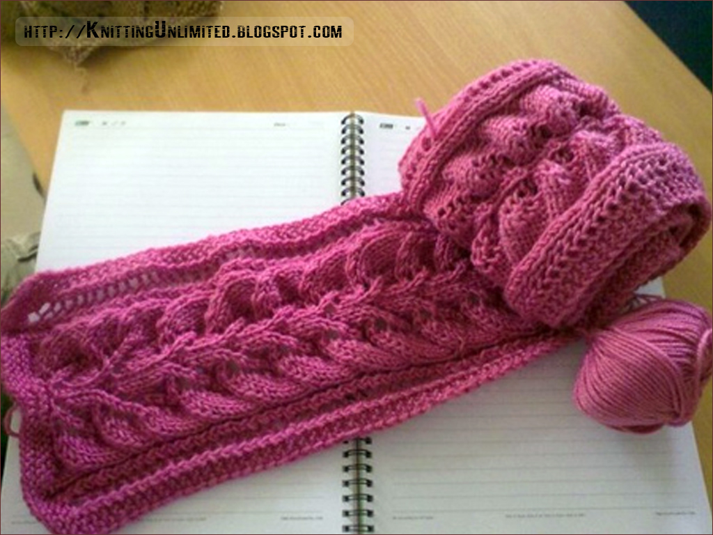 Lace Scarf knitting Lace Scarf knitting pattern
