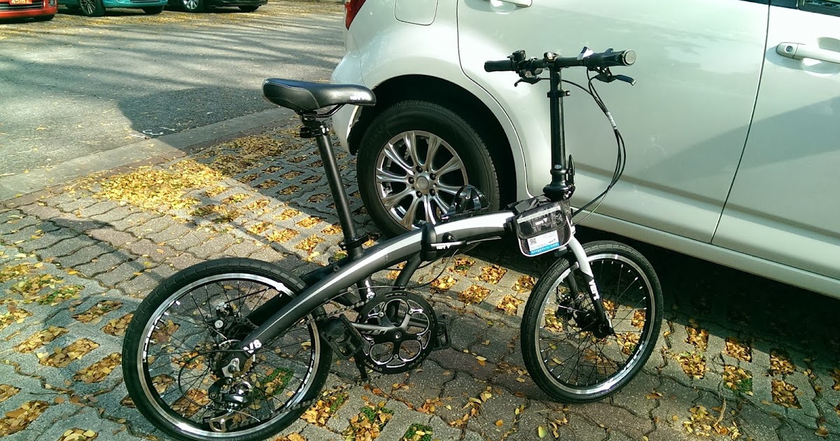 Drew Bird Eye View Vert V8 7speed folding bike