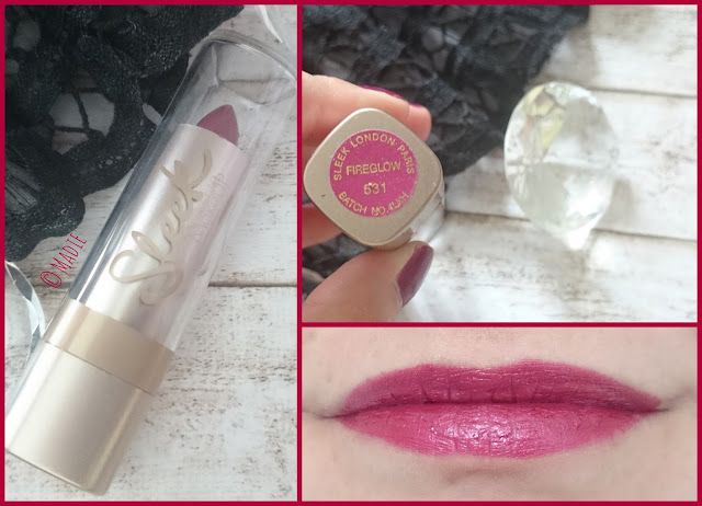 Review sleek MakeUP Cream Lipstick 531 Fireglow