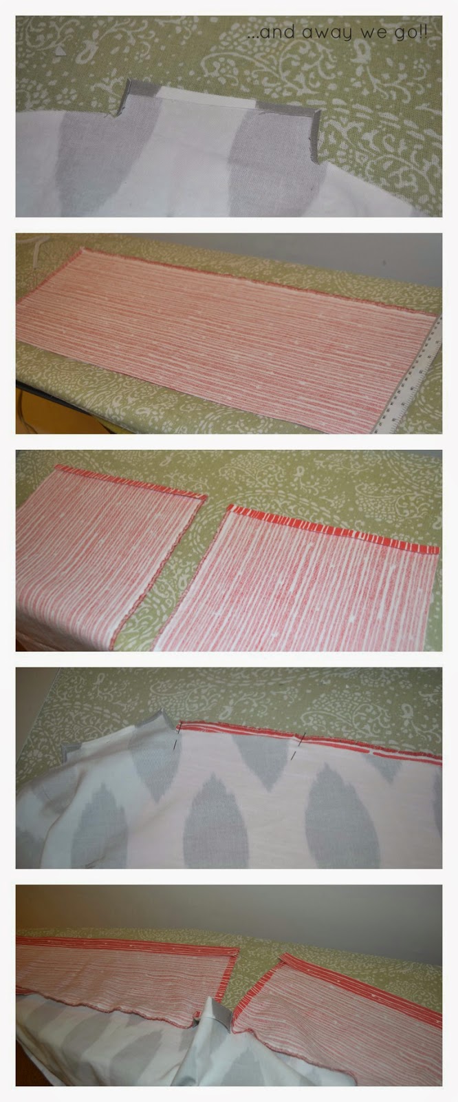 and away we go! A Cover Tutorial