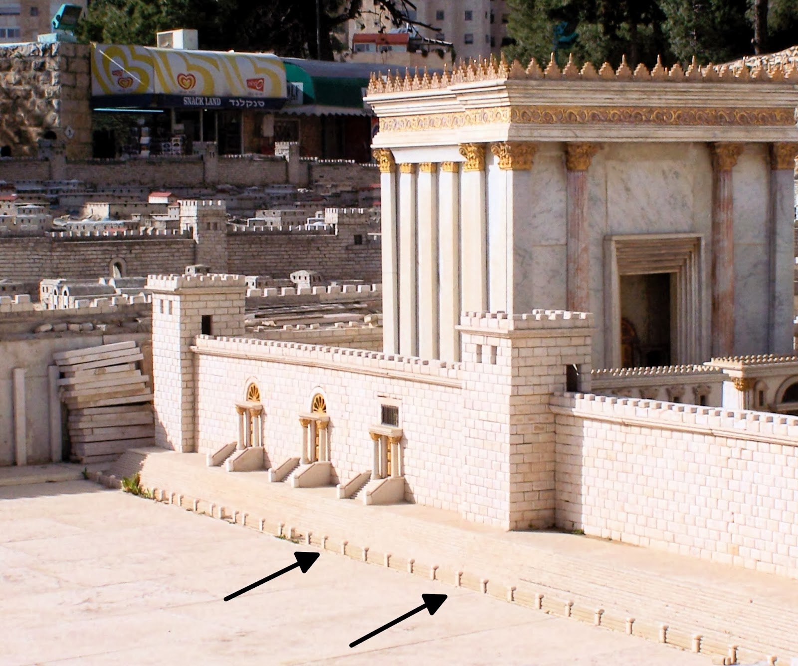 Jerusalem Temple Mount The Soreg [Wall of Separation]