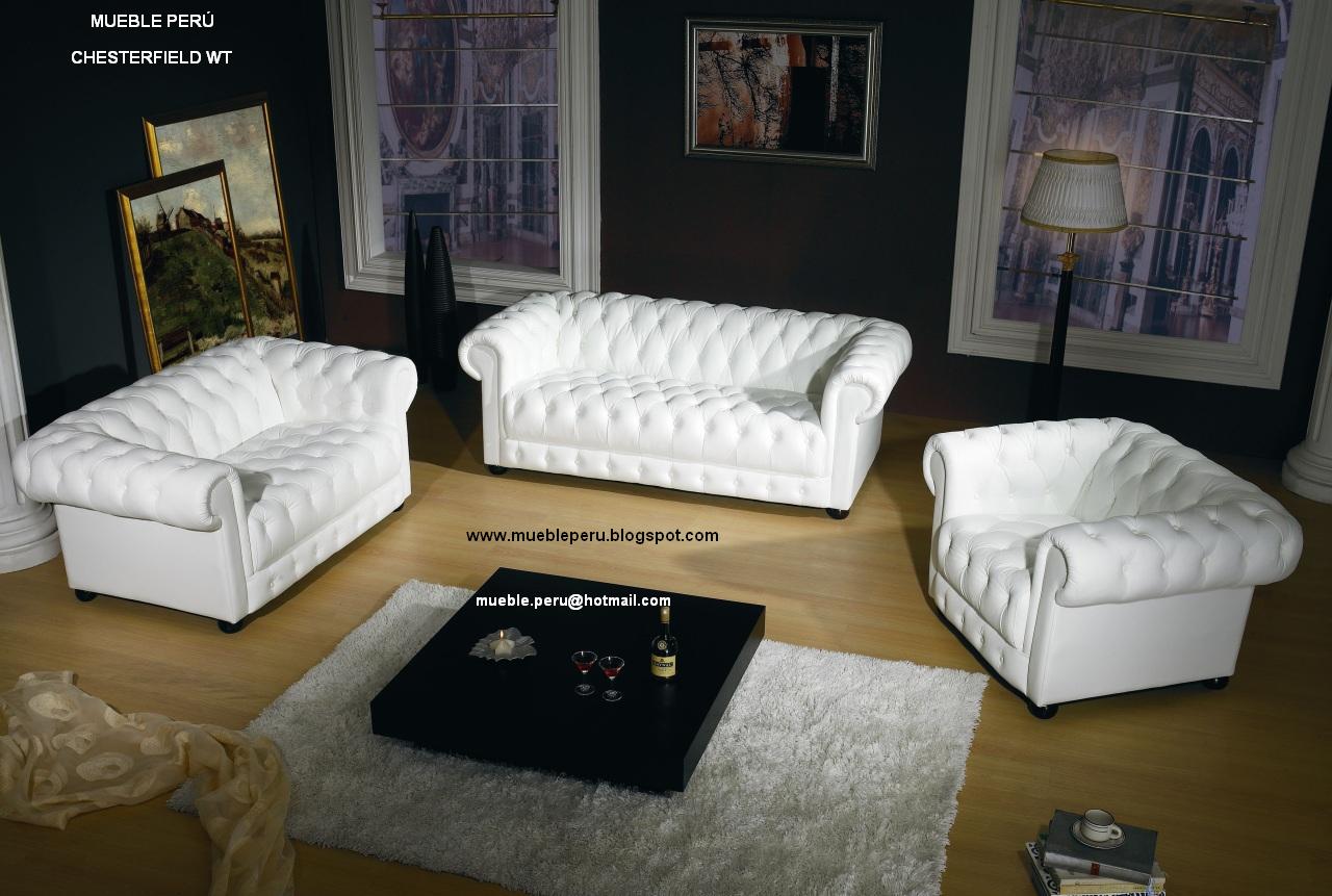 MUEBLE PERÚ - MUEBLES DE SALA: MUEBLES DE SALA 3-2-1, Elegantes Diseños