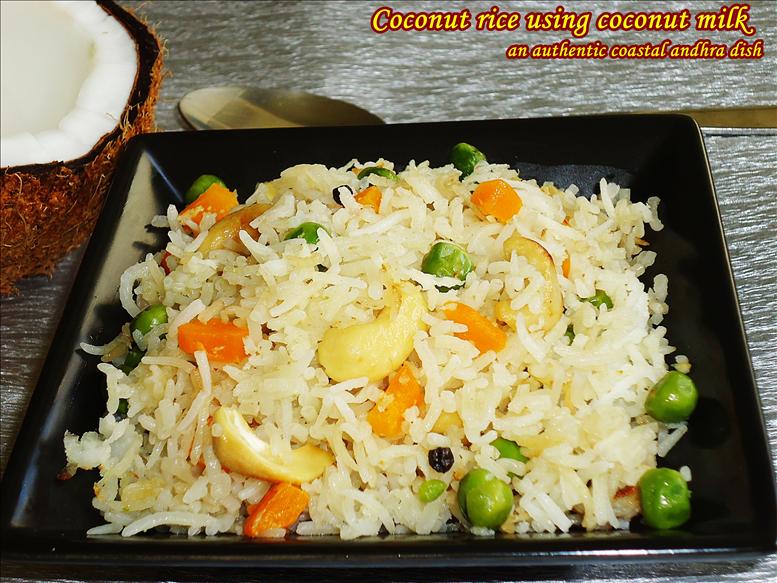coconut milk rice how to make coconut milk rice