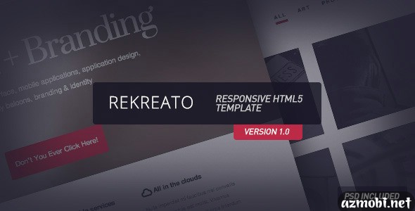 Rekreato – Responsive HTML5 Template