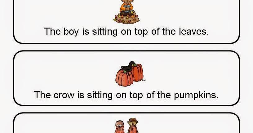 Classroom Freebies: Fall Fluency Activities