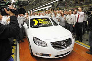 500,000th Opel Insignia Built at Rüsselsheim