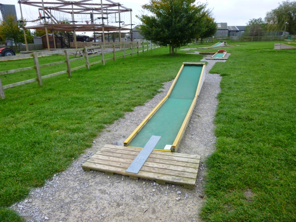 The Ham and Egger Files Crazy Golf at Mead Open Farm in Billington