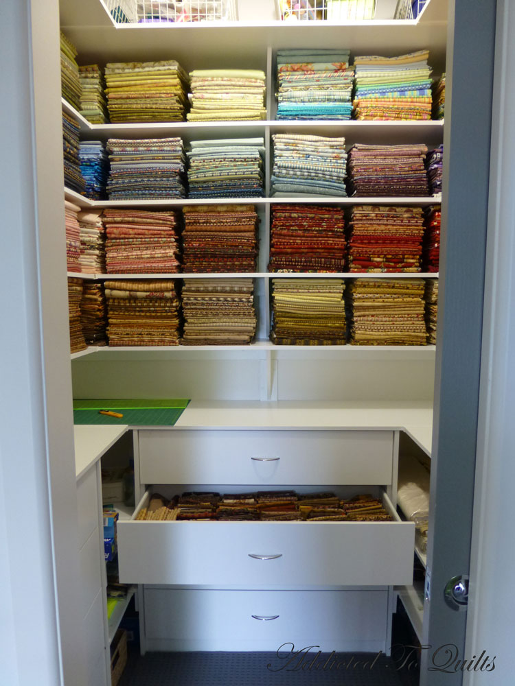 Addicted To Quilts My Dream Fabric Cupboard