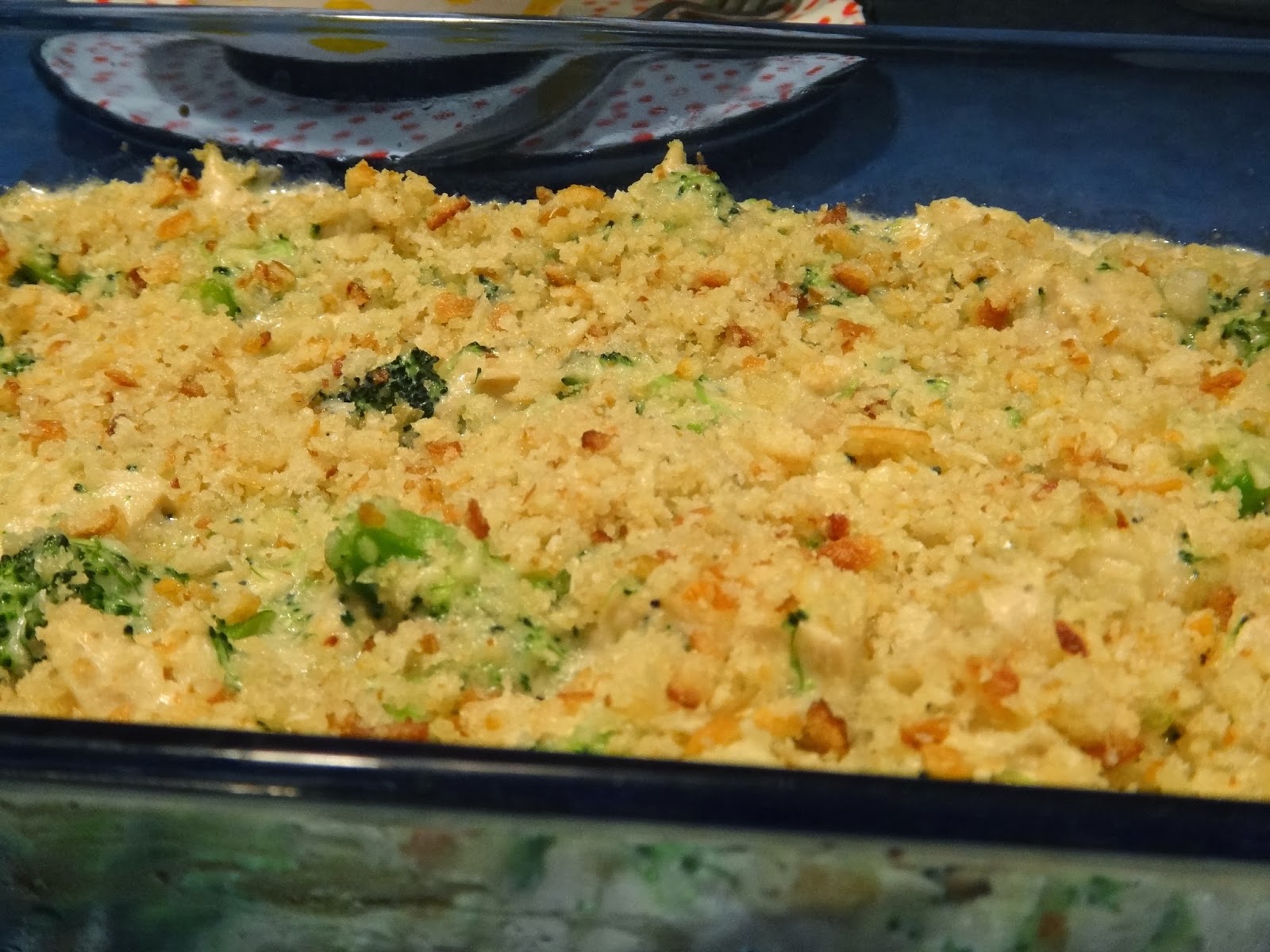 Creamy Chicken and Broccoli Gratin