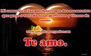 Gracias por todos los momentos a tu lado. Cartas de amor,