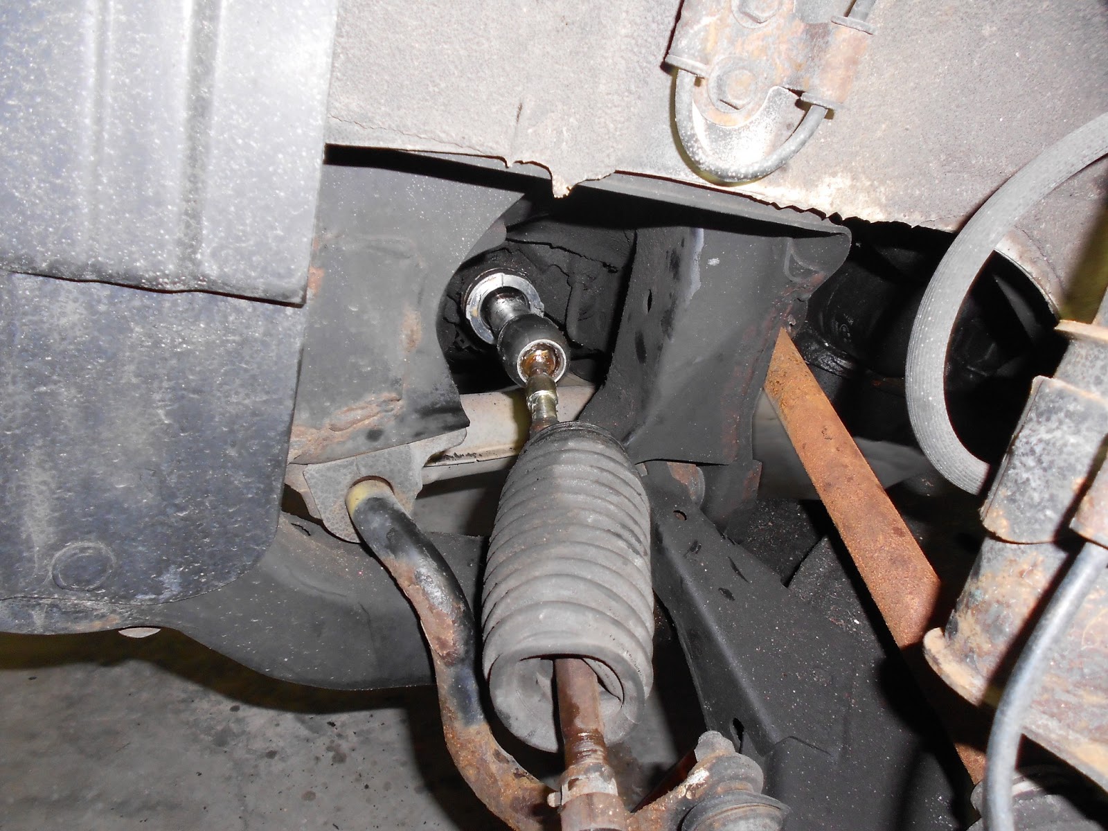 The Bug Boys Suboobaru Inner Tie Rod Replacement