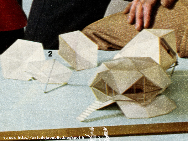Cellules Plastique préfabriquées  Architecte: Paul Maymont  Projet: 1963 - 1964