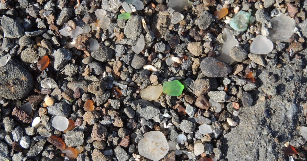 100 Days Across the USA Sea Glass Beach